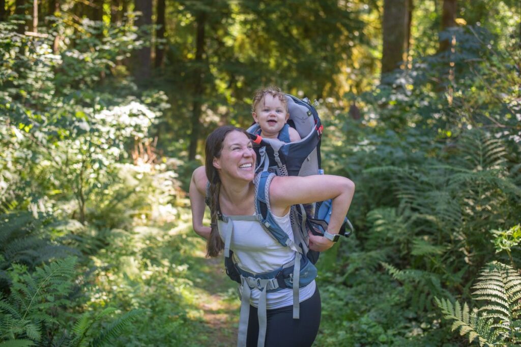 hiking with a toddler